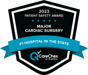 PS #1 Hospital in the State for Major Cardiac Surgery
